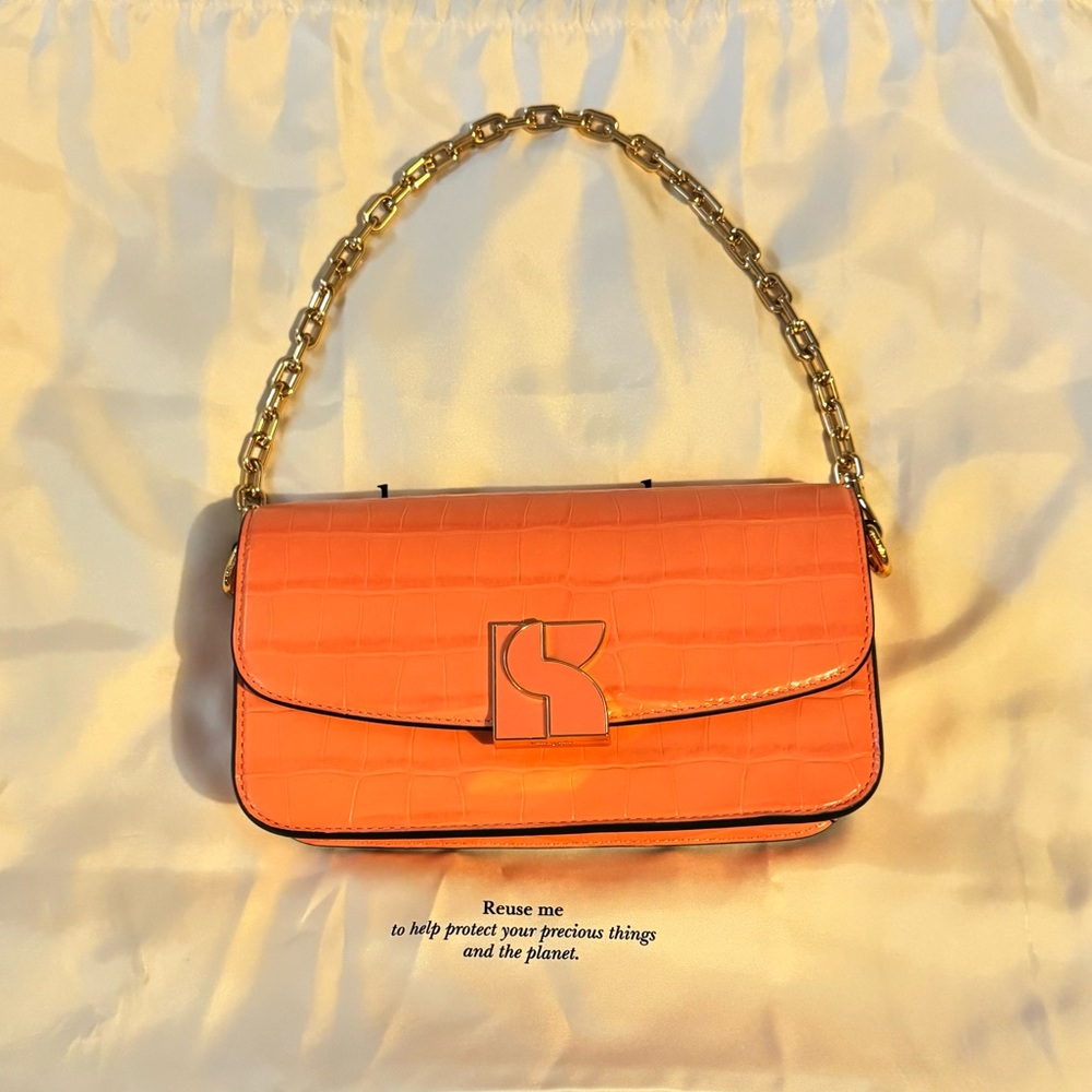Kate Spade Dakota Croc Embossed